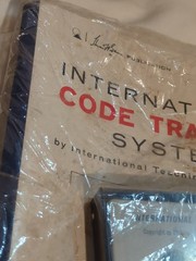 1963 Howard W Sams Co Inc International Code Training Manual Cassette Morse Code