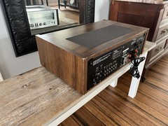 Vintage Late 1970’s Technics SA-600 FM/AM Stereo Silver Face Wood Receiver