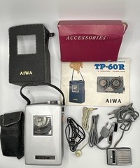 Aiwa TP-60R Tape Recorder – Vintage 1965 – Very Rare – WORKING – Read Desc