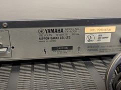 Vintage Yamaha Lot TX-400 Tuner & AX-700U Integrated Amp 110 Watts Per Channel