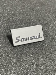 Vintage SANSUI Speaker Grill Grille Badge Emblem Logo | Genuine