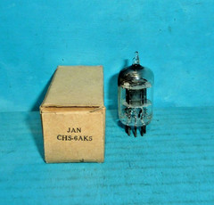 1 Sylvania JAN CHS 6AK5 Tube D Getter Tested NOS/NIB