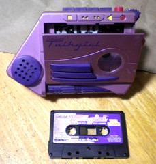 Tiger Deluxe Talkgirl Cassette Player Recorder Home Alone 2. Needs Help! As Is