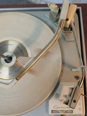 Vintage PACKARD BELL SOLID STATE RPS 02 W/ GARRARD TURNTABLE Wood Cabinet