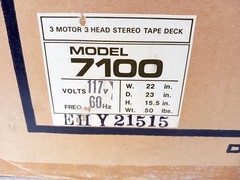 NOS Dokorder 7100 Reel to Reel – NEVER USED IN BOX