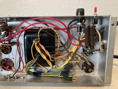 Vintage Hammond Tube Amplifier Chassis Project – Transformers, Sockets
