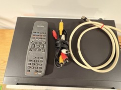 Toshiba W-522CG 4-Head Hi-Fi VCR VHS Player Tested Cleaned w/Original Box Remote