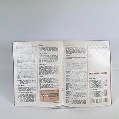 Vintage Original Marantz 4230 Stereo 2 Receiver Handbook of Instructions