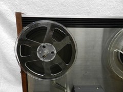 TEAC A-3300-12 Reel to Reel for parts or repair, powers on read desc