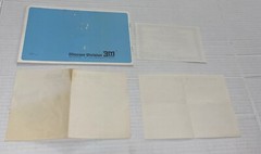 Vintage Wollensak 3M 4200 Instructions Papers ONLY For Cassette Recorder