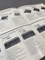 BIC HIGH FIDELITY COMPONENTS FOR 1980/81 ORIGINAL PRODUCT BROCHURE J0468