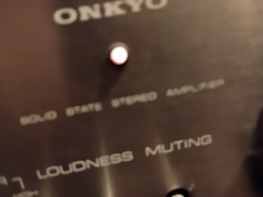 RARE ONKYO A7022 AMP. NOT TESTED, AS IS FOR PARTS OR REPAIR. POWER LIGHT WORKS.