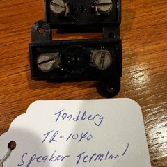 TANDBERG TR-1040 ORIGINAL SPEAKER TERMINAL (PAIR) – VERY GOOD CONDITION
