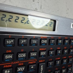 hewlett packard hp 15C+ Vintage calculator VERY RARE PROTOTYPE