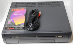 LXI Series 580 VHS VCR Video Cassette Recorder Player Sears Tested w Cables Tape