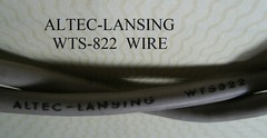 45 Feet ALTEC-LANSING WTS822 9 Conductor Power Cable, 3 Wires Shielded