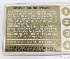 Gold Crest Four 4 Track Recording Tape Splice Block – New/Old Stock Vintage
