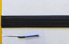12-ft Braided Dial Cord String for Vintage Tube Radio Tuner 0.054″ (1.4mm) Black