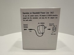 VINTAGE *NEW* Panasonic AC Adapter JL-066A for Calculator JE-614P & JE-620P