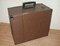 VINTAGE AUDIOTRONICS 336 PORTABLE 4-SPEED CLASSROOM RECORD PLAYER TURNTABLE