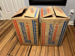 Pair Vintage 1970’s BIC Venturi Formula 1 Bookshelf Speakers In Original Boxes