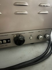 Vintage Airline Tube Amplifier PA Amp Phono Input RCA Tubes Untested As-Is