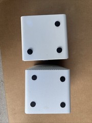 Realistic Minimus 7 Speaker Pair 40-2045 White 40W 8 Ohm Radio Shack Tested Nice