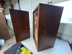Pioneer CS-77A Speakers Vintage 4-Way Floor Standing Walnut (NICE)