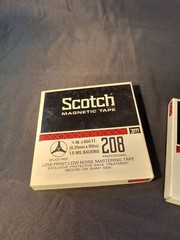 Scotch Magnetic Tape 208 Professional 1/4” x 600ft 3M New Old Stock – Lot of 2