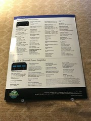 ORIGINAL MCINTOSH-MX134 A/V CONTROL CENTER/MC206 6 CHANNEL POWER AMP D918