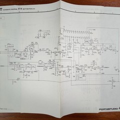 VINTAGE TASCAM 414 PORTASTUDIO SERVICE MANUAL