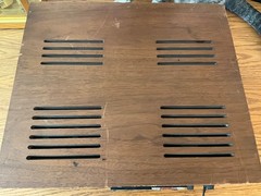 SANSUI 4 CHANNEL REAR AMPLIFIER 230 WATTS MODEL QS-500 FUNCTIONAL NEEDS 3 KNOBS