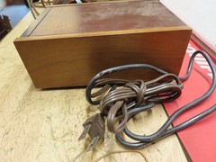 Infinity Electrostatic Headphones 1077 & Power Supply ME-10D UNTESTED ES-1