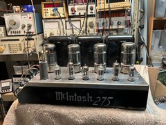 MCINTOSH MC275 Original 1st Version STEREO TUBE AMPLIFIER, Recapped & More