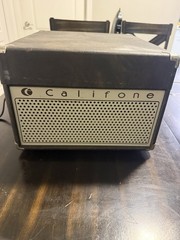 Vintage Califone 1430K Record Player Portable Phonograph Working Tested Speaker