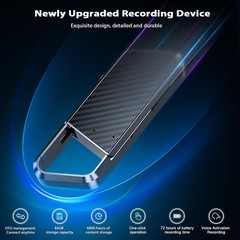 Portable Voice Recorder – Recording Device with Noise Reduction DSP 5.0 Vioce…