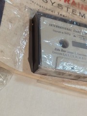 1963 Howard W Sams Co Inc International Code Training Manual Cassette Morse Code