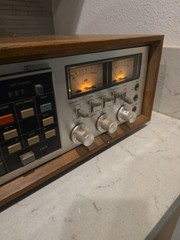 TEAC CX-650R Stereo Cassette Recorder Sold as is For Parts Untested