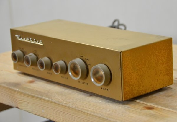 Heathkit WA-P2 Mono Tube Preamplifier 12AX7 12AU7 1950s Vintage Tested Rare