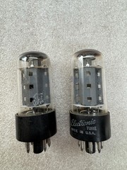 Westinghouse GE 7591-A Output Tubes Pair