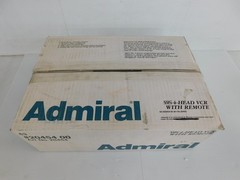 ADMIRAL VHS 4 HEAD VCR #2045400 Model JSJ20454 (JJS15)
