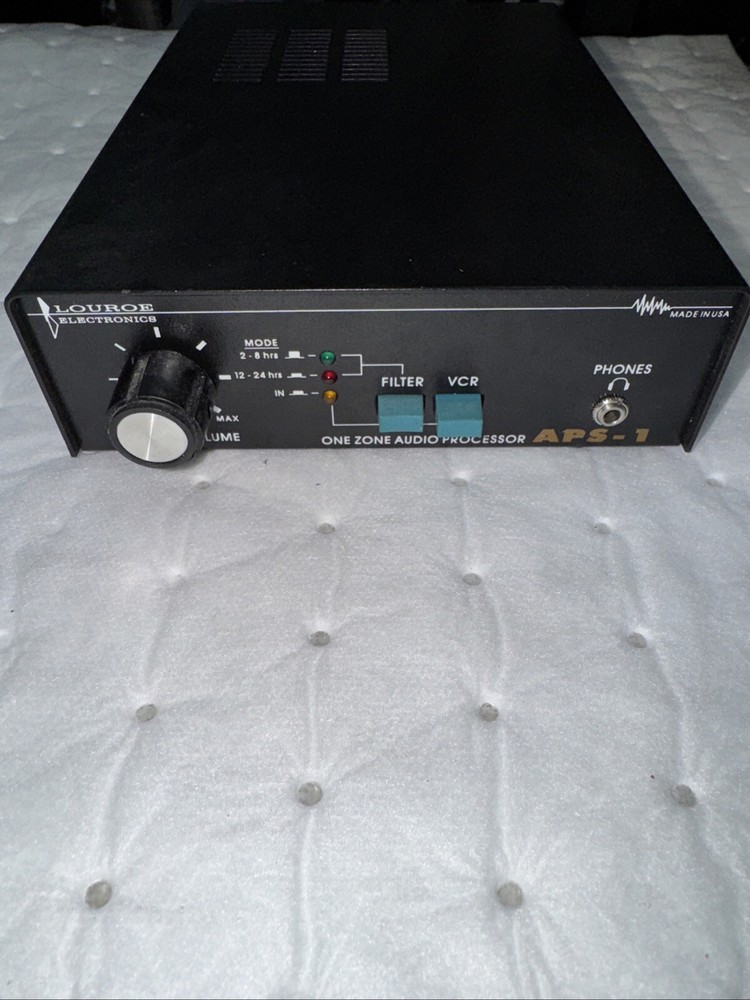 Louroe Elecronics APS-1 One Zone Audio Processor