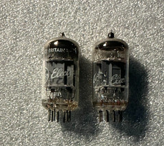 Pair NOS GE 7025/12AX7A Matched Pair