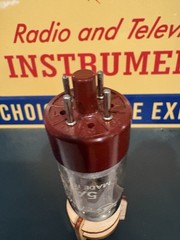 Shuguang China 5AR4 GZ34 Copper Rectifier VACUUM TUBE TV7 Test Strong Good 🔈