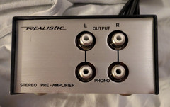 Vintage 1980s Realistic Phono Preamp Model 42-2109 Radio Shack
