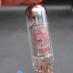 NOS – EL84 JJ ELECTRONIC POWER TUBES PAIR MADE IN SLOVAKIA TEST GOOD – 1