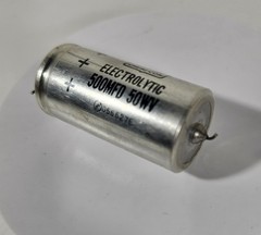 Akai X-300 Reel to Reel CAPACITOR Nippon 500 MFD, 50 WV Electrolytic
