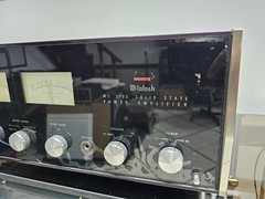 McIntosh MC-2105 Stereo Power Amplifier Serviced Operational.