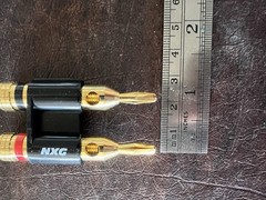 Vintage NOS NXG Banana Plug Quick Connect Speaker Terminals – Lot of 6