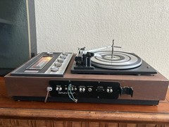 Garrard 2025TC Turntable Stereo Receiver FOR PARTS OR REPAIR As-Is w/Video VTG